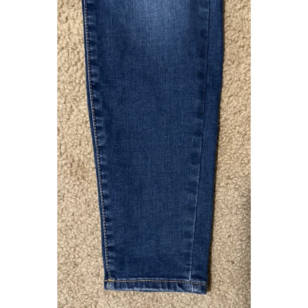 Old Navy Jeans Rockstar Built-In Sculpt Blue Denim‎ Pull-On Jegging Size 8 29x27 - Picture 4 of 13